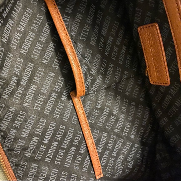 Steve Madden Cognac Tassel Hobo/Satchel Bag - Picture 11 of 11